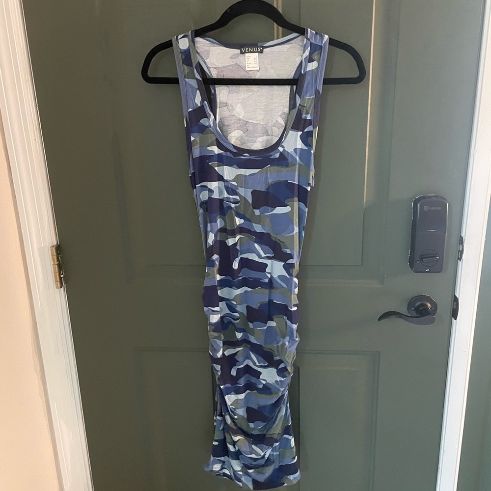 Venus Blue Camo Dress